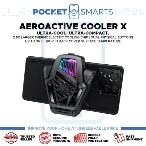 Malaysia Set Asus ROG AeroActive Cooler X For ROG Phone 8 ROG Phone