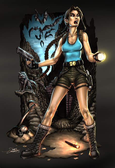 Lara Croft (Fan Art) by jameslink on DeviantArt