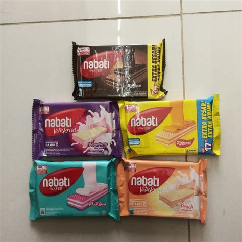 Jual Nabati Wafer All Varian Saset Pcs Shopee Indonesia