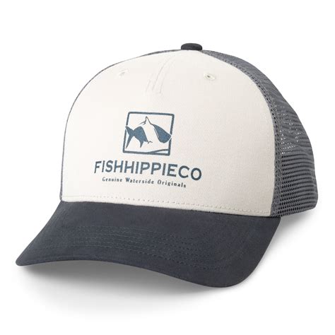 Fishing Trucker Hats, Khaki Hats & Visors – Fish Hippie