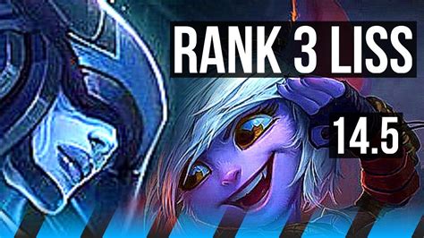 Lissandra Vs Tristana Mid Rank 3 Liss Comeback 600 Games Br