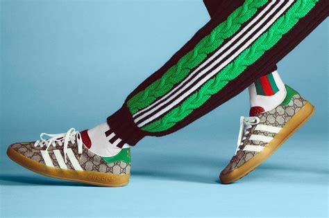 The Gucci X Adidas Gazelle Collection Is Available Here