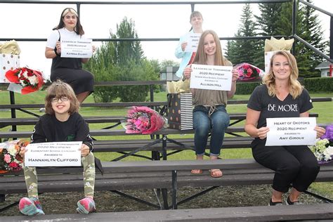 Okotoks second-grader leading with her backpacks - Okotoks & Foothills News