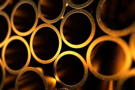 premium photo  close    pipe   yellow ring