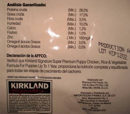 Kirkland Alimento Para Cachorro Croqueta Puppy Super Premium