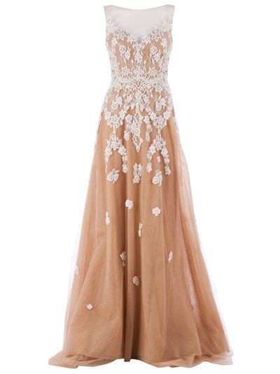 Zuhair Murad Embellished Sheer Gown Leclaireur Long