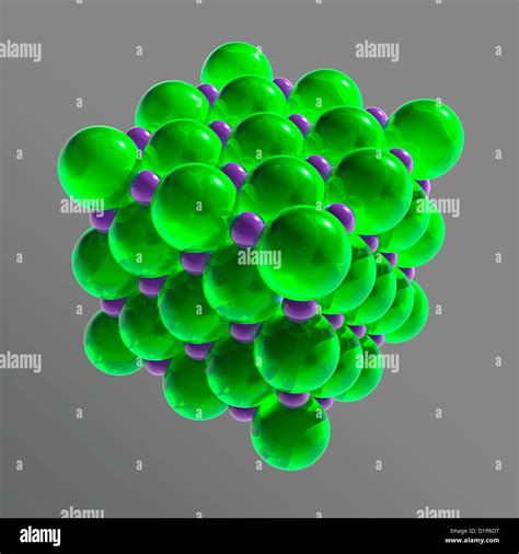 Nacl D Model Lattice Structure Nacl D Model Free D Off