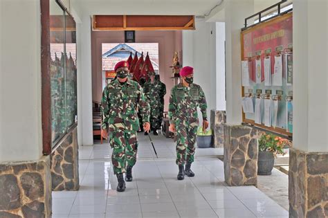 Jelang Sertijab Danyonif 1 Marinir Gelar Inspeksi Sarana Dan Prasarana