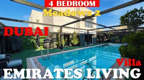 Inside Fully Upgraded Villa In Meadows Dubai Youtube