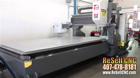 2012 Haas Gr510 Cnc Gantry Router Youtube