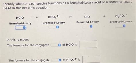 Solved Compare The Conjugate Bases Of These Three Acids Chegg