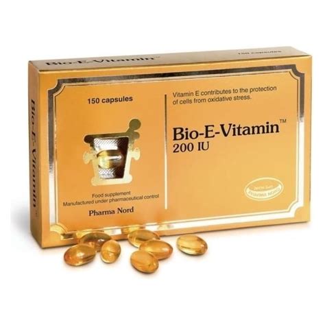 Buy Pharma Nord Bio E Vitamin 200 Iu Capsules 150S