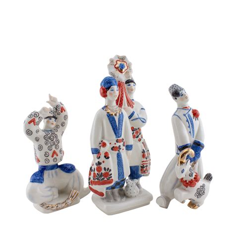 Porcelain Statuette Carolers Order A Figurine Carolers At Kyivporcelain