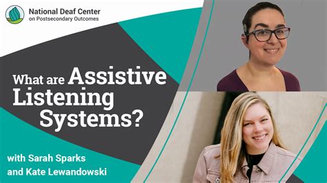 Ondemand Webinar What Are Assistive Listening Systems National Deaf