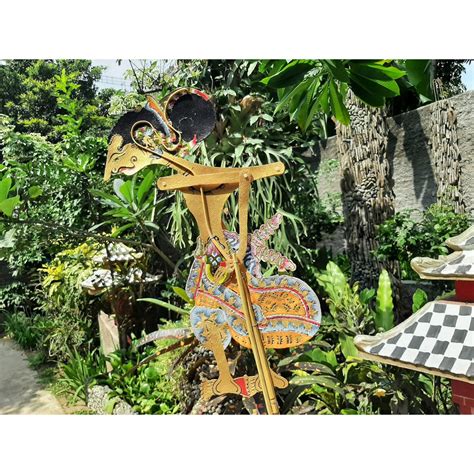 Jual Wayang kulit asli yudhistira/puntodewo/puntadewa | Shopee Indonesia