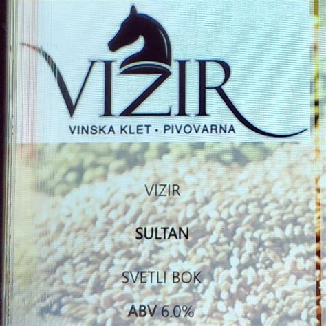 Sultan Pivovarna Vizir Untappd