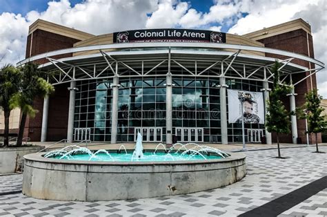 Colonial Life Arena in Columbia, South Carolina Editorial Stock Photo ...