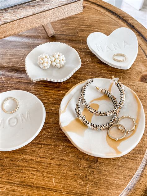 Diy Mothers Day Clay Jewelry Dish — From Scratch With Maria Provenzano