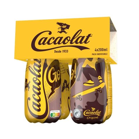 Batido De Cacao Original Cacaolat Sin Gluten Pack De Botellas De