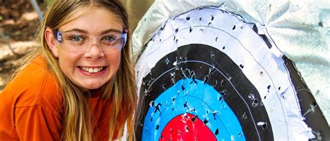 Summer Camp Archery Bow And Arrow Shooting Rockbrook Camp