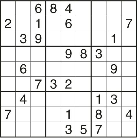 Sudoku Printable Medium Per Page