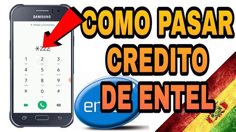 C Mo Pasar Cr Dito De Entel Bolivia