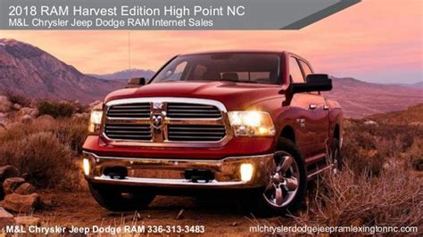 2018 Ram Harvest Edition High Point Nc