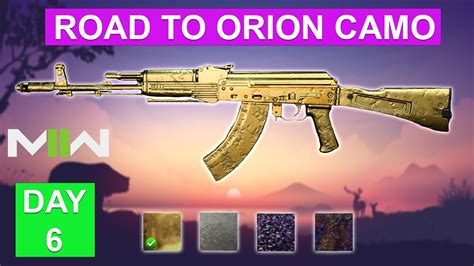 Road To Orion Camo Challenge Unlocking Gold Camo For Kastov In