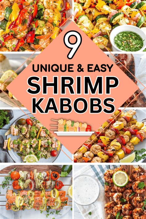 9 Easy Shrimp Seafood Kabobs On The Grill Quick Summer Dinners