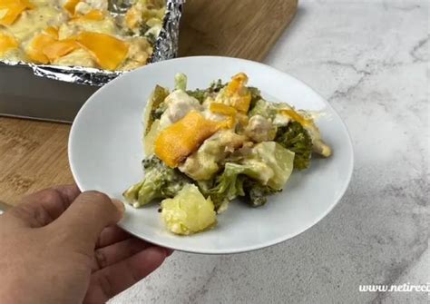 Resep Menu Pengganti Nasi Kentang Brokoli Saus Keju Creamy Oleh Resep