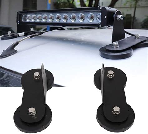 Pcs Magnetic Bracket Universal Roof Led Light Bar Mounting Bracket