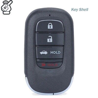 Replacement Keyless Prox Smart Key Shell For Honda Civic 2022 2023 2024