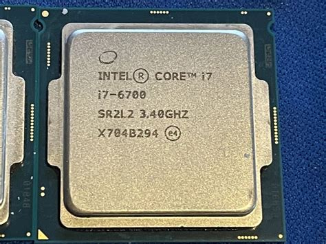 Yahooオークション 3個セット インテルcpu Intel Core I7 6700 Sr2l