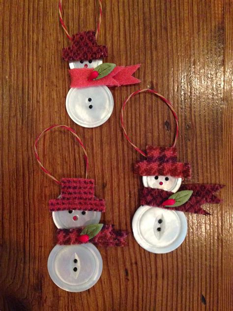 Button Snowmen A Tutorial Knitionary