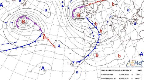 La Borrasca Karlotta Trae Lluvias Intensas Y Fuertes Rachas De Viento A