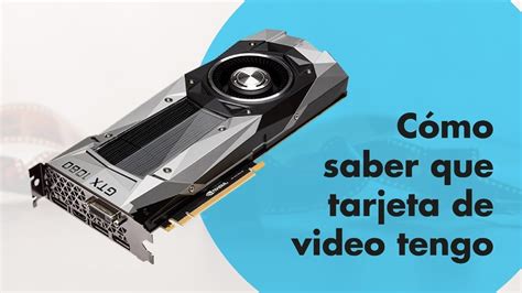 Cómo saber que tarjeta de video tengo WINDOWS YouTube