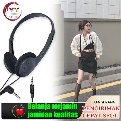 Jual Headset Kabel Pengurang Kebisingan Nyaman Dipakai Abs Mm