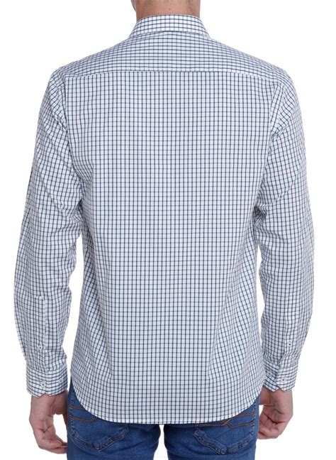 Camisa Dudalina Ml Fio Tinto Xadrez Masculina 53 04 1093 Camisa