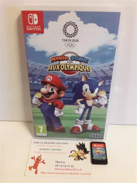 Jeu Vid O Nintendo Switch Mario Sonic Aux Jeux Olympiques De Tokyo