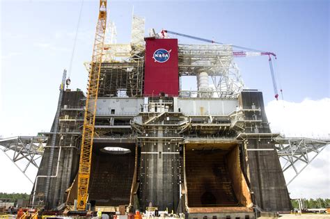 Stennis Space Center SLS Test Stand gains about a million pounds ...