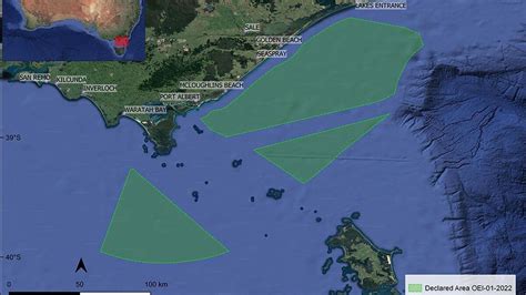 Bass Strait Map