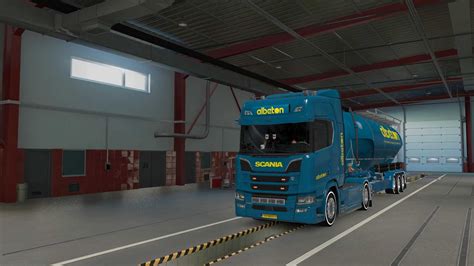 Albeton SCS Scania NG Silo Trailer 10m Skinpack 1 46 ETS2 Euro