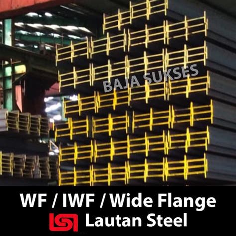 Jual Besi Wf Iwf Wide Flange X Meter Merk Lautan Steel Ls Sni