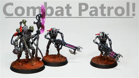 Painting My Necron Combat Patrol Youtube