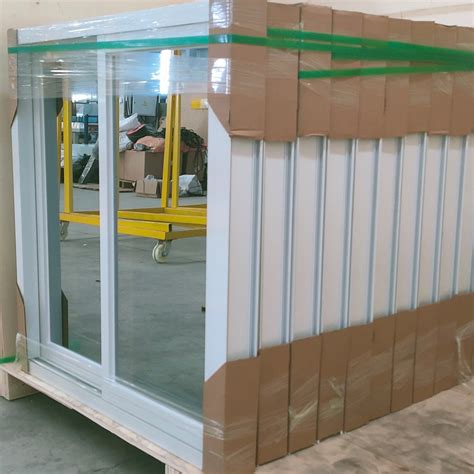 Thermal Break Double Glazed Aluminium Slide Door Aluminum Sliding