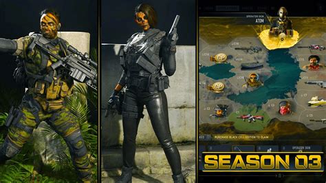 MW2 SEASON 3 BATTLE PASS REVEALED ALL Operators Tier 100 BlackCell