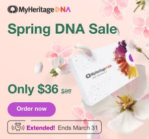 Reveal Your Ancestry With DNA Testing MyHeritage Spring DNA Sale