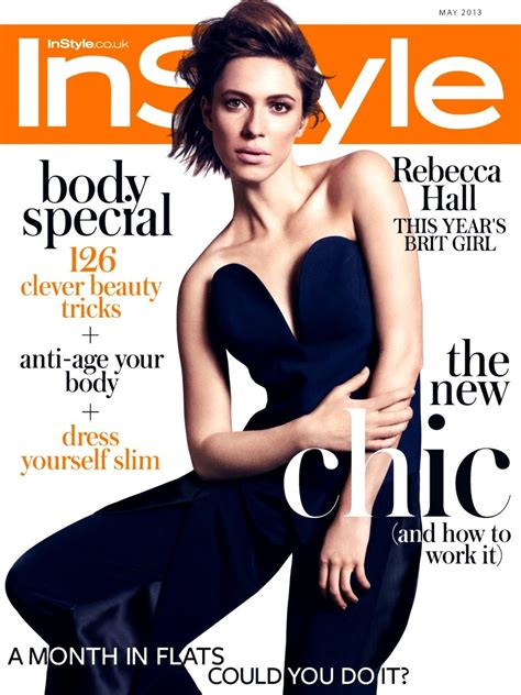 Rebecca Hall Hq Pictures Instyle Uk Magazine Photoshoot May 2013