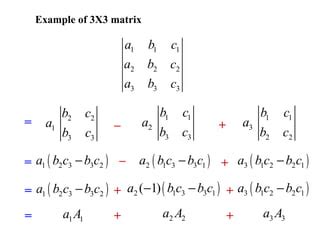 Matrices Ppt