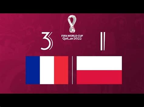 FWC QATAR 2022 FRANCIA Vs POLONIA 3 1 Tris Francese Giroud E